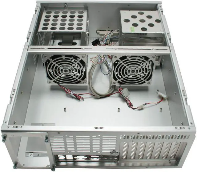 Alt view image 8 of 12 - LIAN LI Silver Aluminum PC-C32A ATX Media Center / HTPC Case