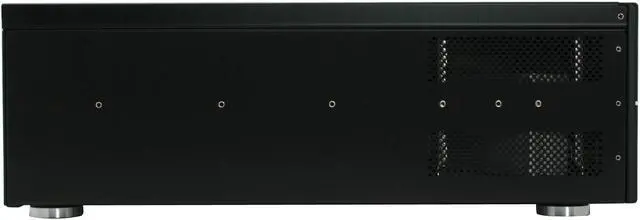 Alt view image 5 of 11 - LIAN LI Black Aluminum PC-C32B ATX Media Center / HTPC Case