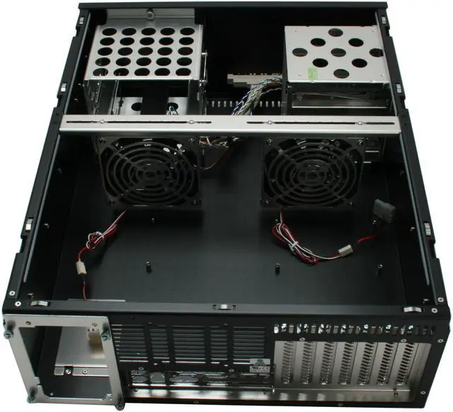 Alt view image 7 of 11 - LIAN LI Black Aluminum PC-C32B ATX Media Center / HTPC Case