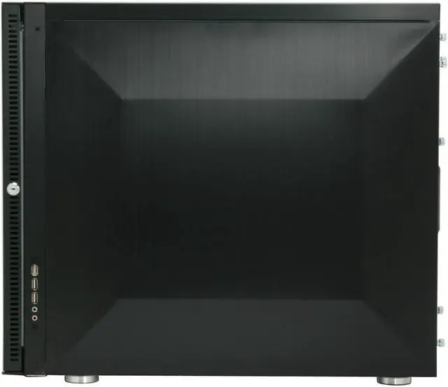 Alt view image 5 of 13 - LIAN LI PC-B25B Black Aluminum ATX Mid Tower Computer Case
