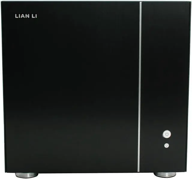 Alt view image 3 of 8 - LIAN LI PC-V350B Black Aluminum Micro ATX Desktop Computer Case
