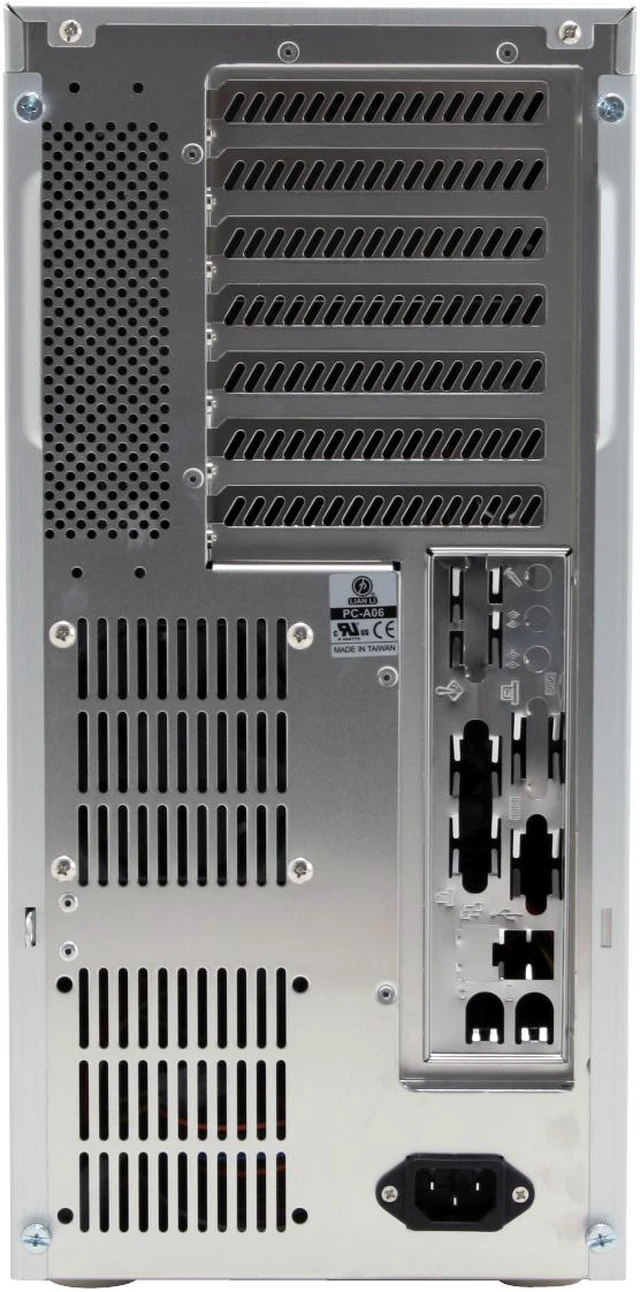 Alt view image 5 of 12 - LIAN LI PC-A06A Silver Aluminum ATX Mini Tower Computer Case