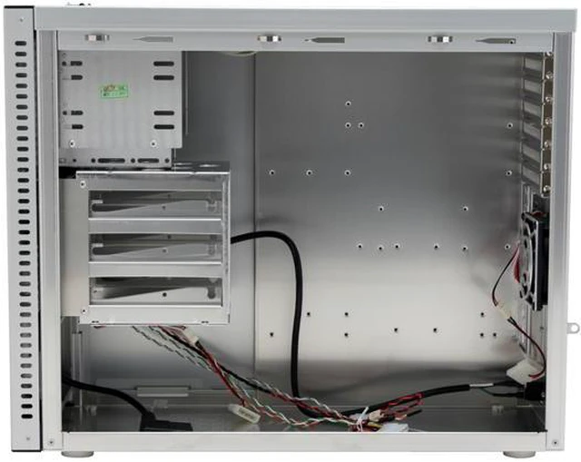 Alt view image 9 of 12 - LIAN LI PC-A06A Silver Aluminum ATX Mini Tower Computer Case