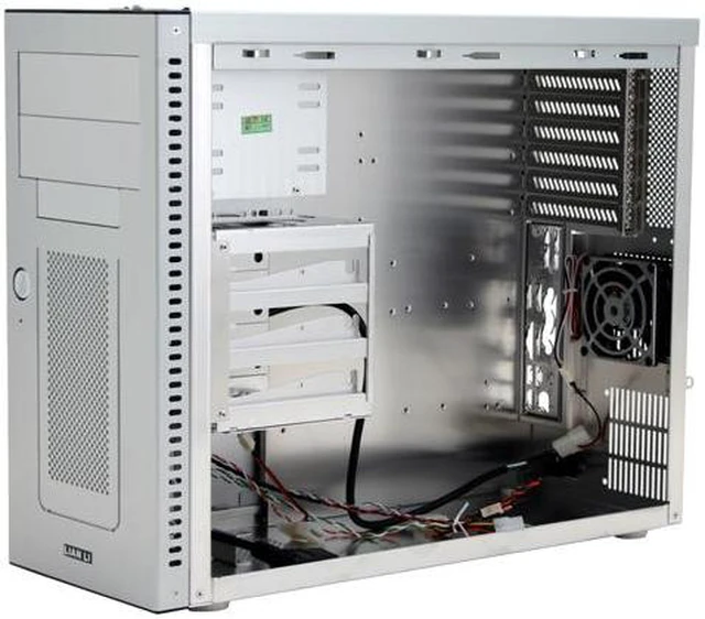 Alt view image 10 of 12 - LIAN LI PC-A06A Silver Aluminum ATX Mini Tower Computer Case