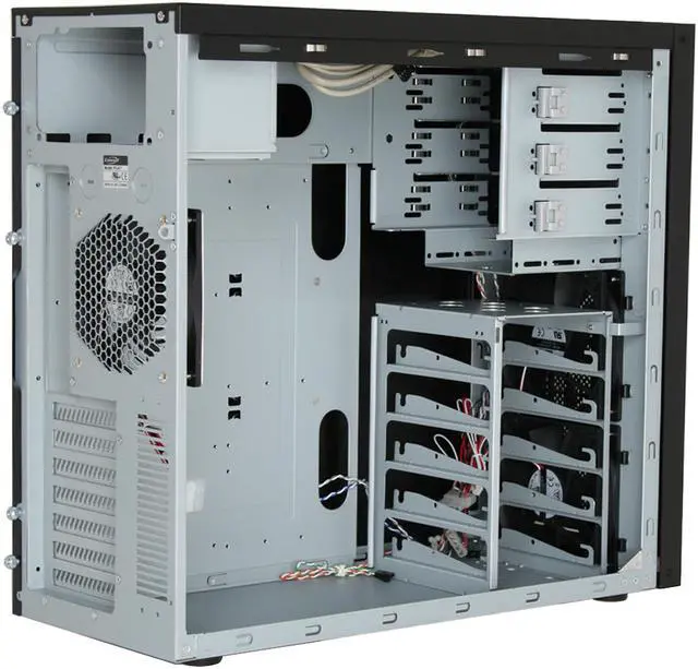 Alt view image 5 of 13 - LIAN LI Lancool PC-K7B Black Aluminum/ SECC ATX Mid Tower Computer Case