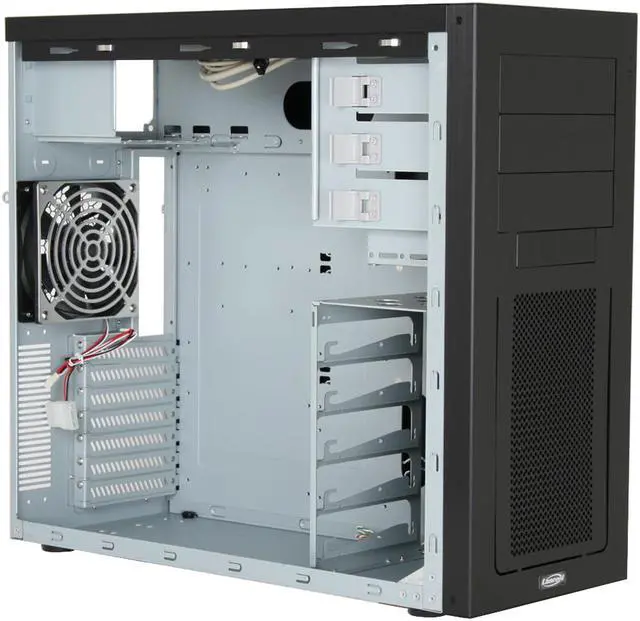 Alt view image 7 of 13 - LIAN LI Lancool PC-K7B Black Aluminum/ SECC ATX Mid Tower Computer Case