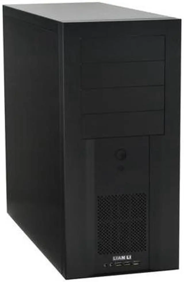 Main image of LIAN LI PC-A09B Black Aluminum ATX Mid Tower Computer Case