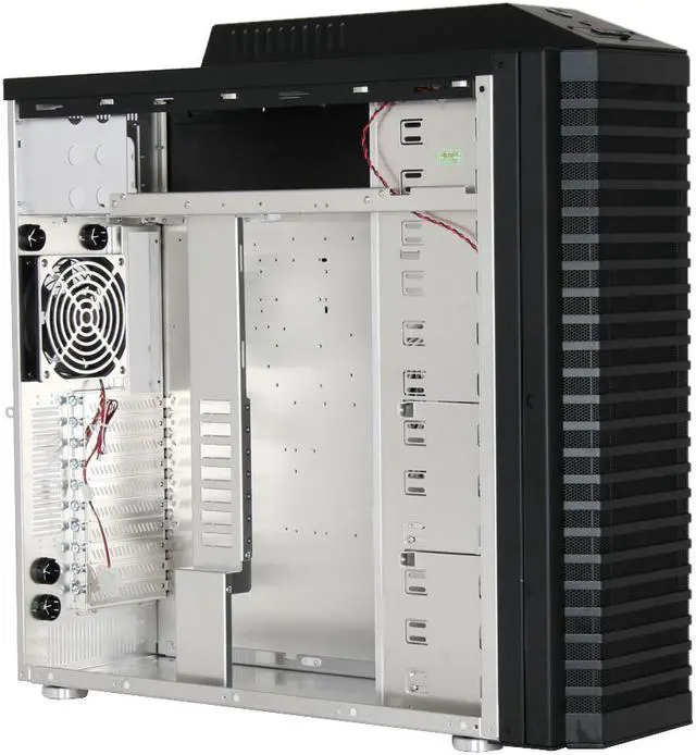 Alt view image 12 of 15 - LIAN LI PC-P80 Black Aluminum ATX Full Tower Computer Case