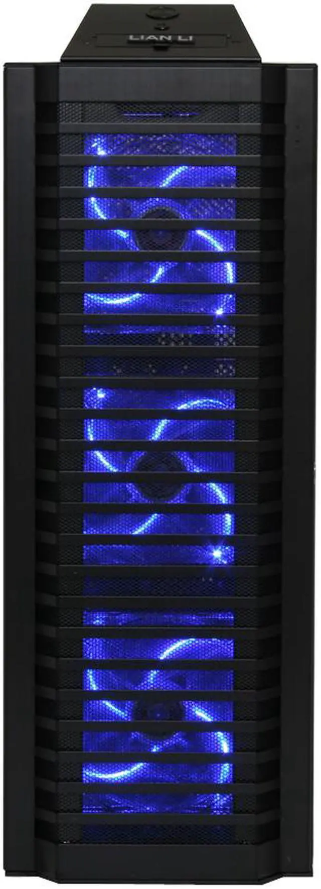 Alt view image 3 of 15 - LIAN LI PC-P80 Black Aluminum ATX Full Tower Computer Case