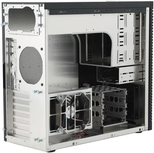 Alt view image 5 of 11 - LIAN LI PC-G07B Black Aluminum ATX Mid Tower Computer Case
