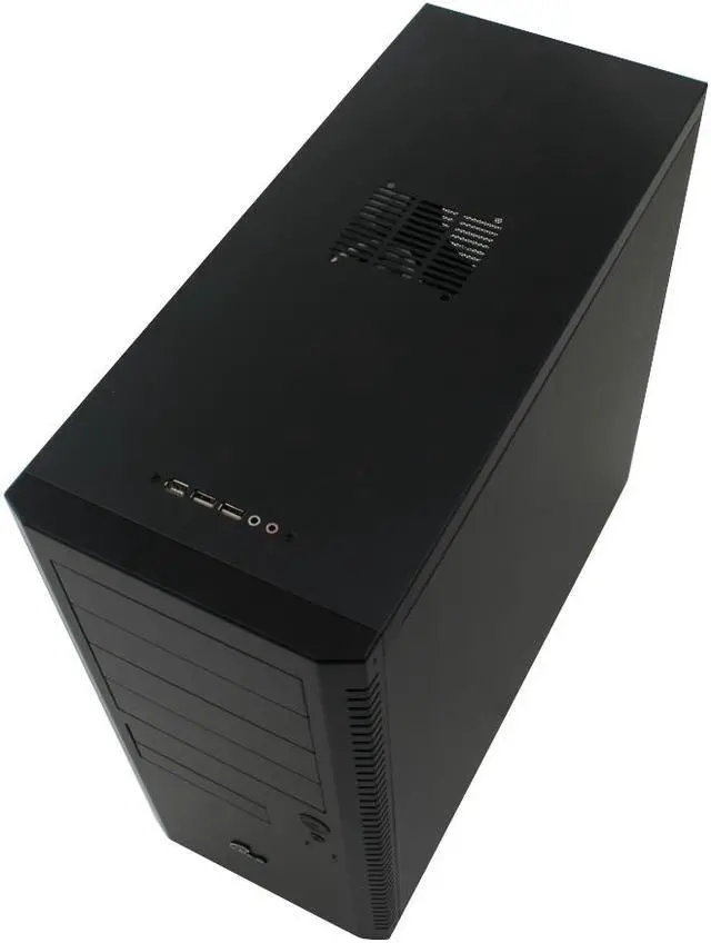 Alt view image 8 of 11 - LIAN LI PC-G07B Black Aluminum ATX Mid Tower Computer Case