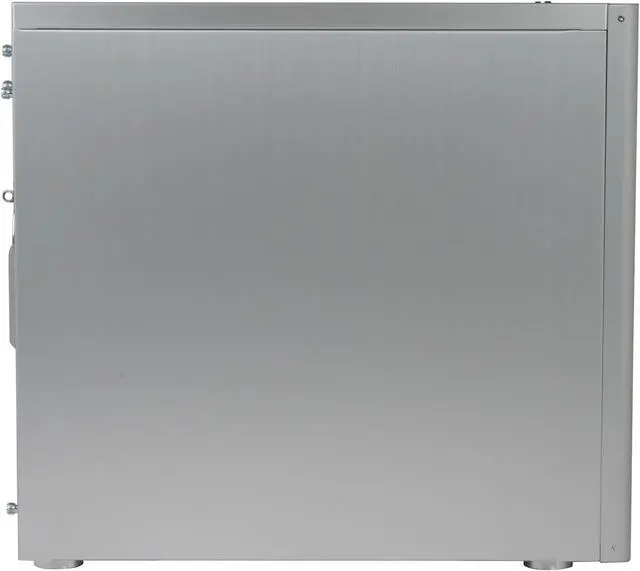 Alt view image 4 of 12 - LIAN LI PC-A17A Silver Aluminum ATX Mid Tower Computer Case