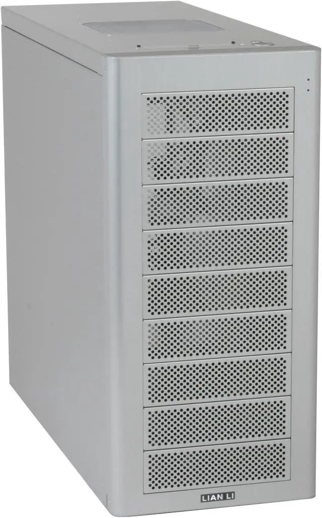 Main image of LIAN LI PC-A17A Silver Aluminum ATX Mid Tower Computer Case