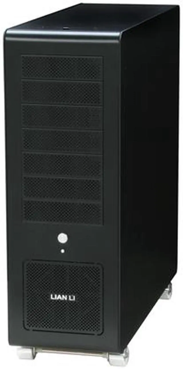 Alt view image 3 of 12 - LIAN LI PC-V2010B Black Aluminum ATX Full Tower Computer Case