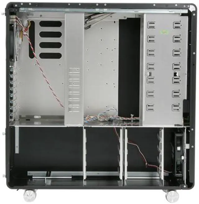 Alt view image 7 of 12 - LIAN LI PC-V2010B Black Aluminum ATX Full Tower Computer Case