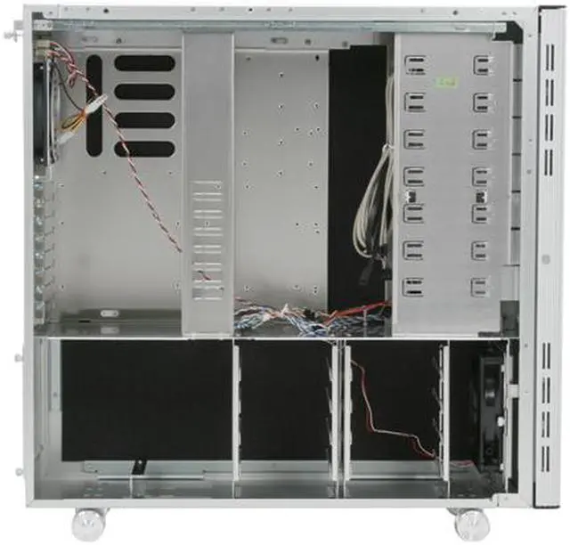 Alt view image 8 of 13 - LIAN LI PC-V2110A Silver Aluminum ATX Full Tower Computer Case