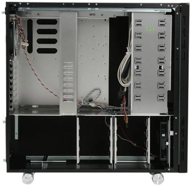 Alt view image 8 of 13 - LIAN LI PC-V2110B Black Aluminum ATX Full Tower Computer Case
