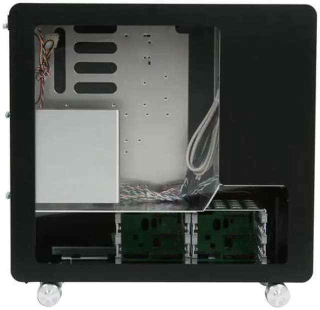 Alt view image 4 of 12 - LIAN LI PC-V1000Z Black Aluminum ATX Mid Tower Computer Case