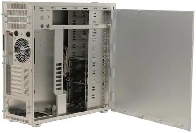 Alt view image 5 of 12 - LIAN LI PC-A77A Silver Aluminum ATX Full Tower Computer Case