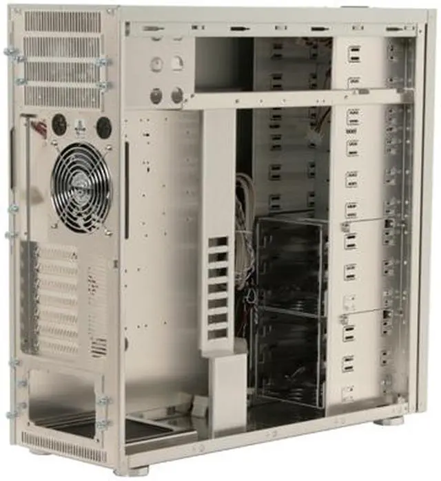 Alt view image 6 of 12 - LIAN LI PC-A77A Silver Aluminum ATX Full Tower Computer Case