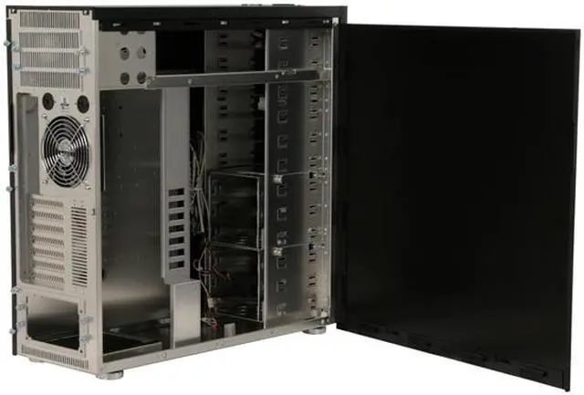 Alt view image 5 of 12 - LIAN LI PC-A77B Black Aluminum ATX Full Tower Computer Case