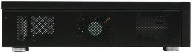 Alt view image 5 of 10 - LIAN LI Black Aluminum PC-C37B Micro ATX Media Center / HTPC Case