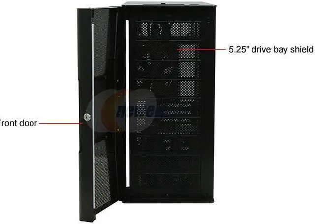 Alt view image 4 of 13 - LIAN LI Lan cool PC-K12B Black Aluminum / SECC ATX Mid Tower Computer Case