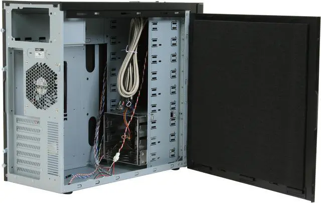 Alt view image 6 of 13 - LIAN LI Lan cool PC-K12B Black Aluminum / SECC ATX Mid Tower Computer Case