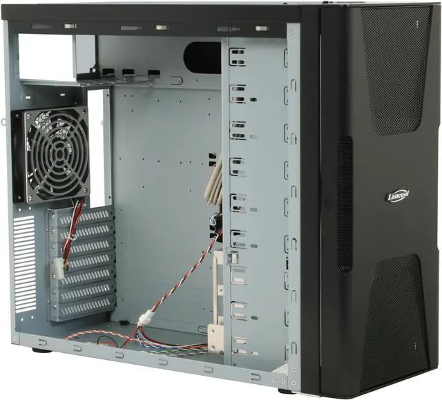 Alt view image 9 of 13 - LIAN LI Lan cool PC-K12B Black Aluminum / SECC ATX Mid Tower Computer Case