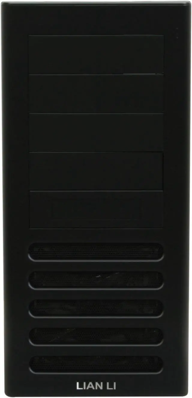 Alt view image 2 of 12 - LIAN LI PC-7F Black Aluminum ATX Mid Tower Computer Case