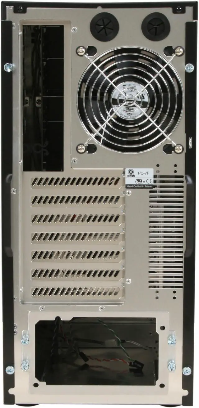 Alt view image 11 of 12 - LIAN LI PC-7F Black Aluminum ATX Mid Tower Computer Case
