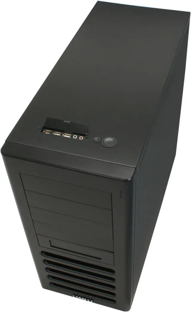 Alt view image 9 of 12 - LIAN LI PC-7F Black Aluminum ATX Mid Tower Computer Case