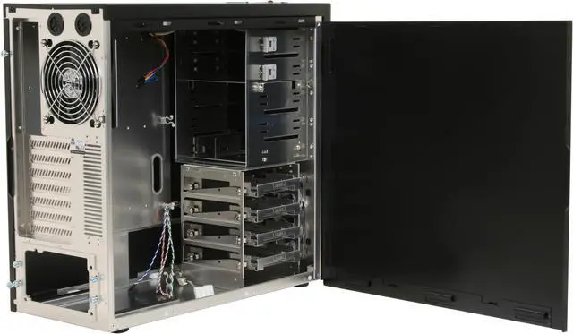 Alt view image 5 of 12 - LIAN LI PC-7F Black Aluminum ATX Mid Tower Computer Case