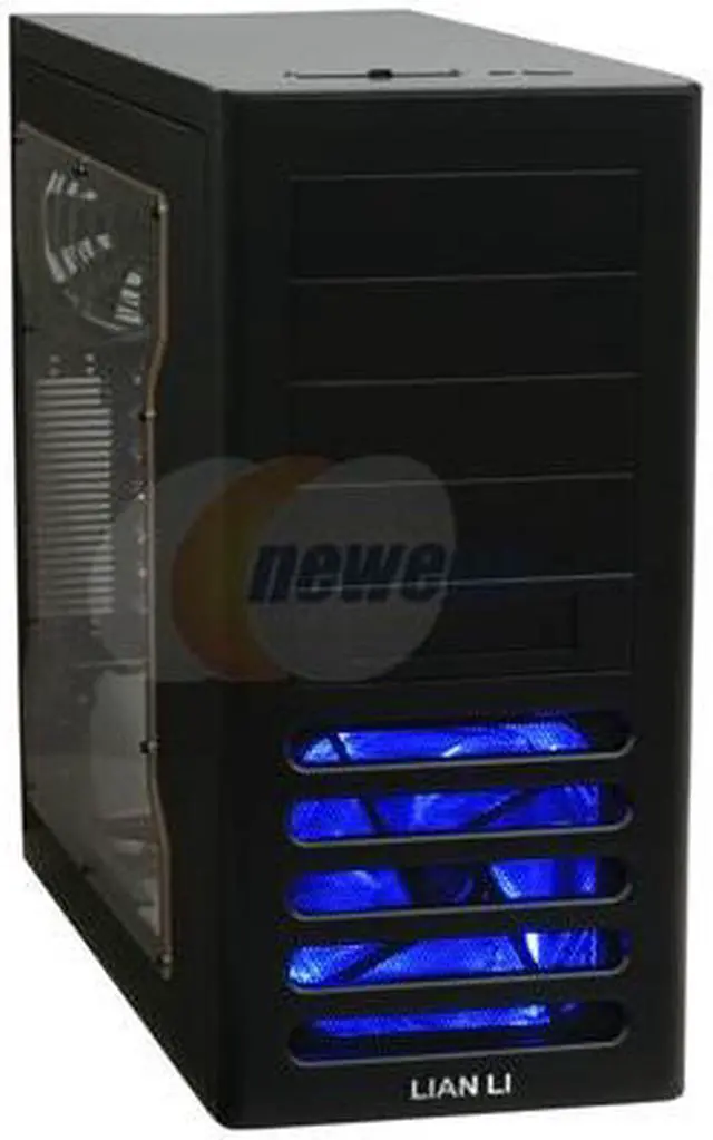 Main image of LIAN LI PC-7FW Black Aluminum ATX Mid Tower Computer Case
