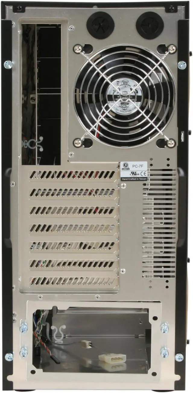 Alt view image 11 of 12 - LIAN LI PC-7FW Black Aluminum ATX Mid Tower Computer Case