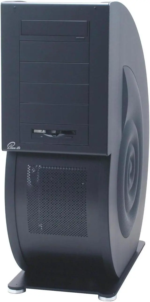 Alt view image 2 of 13 - LIAN LI PC-777B Black Aluminum ATX Full Tower Computer Case