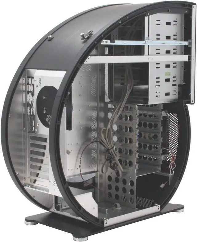 Alt view image 8 of 13 - LIAN LI PC-777B Black Aluminum ATX Full Tower Computer Case