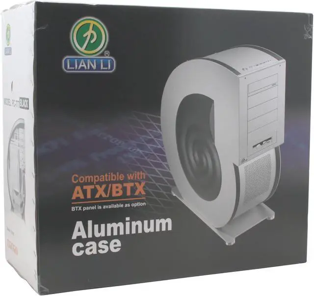 Alt view image 13 of 13 - LIAN LI PC-777B Black Aluminum ATX Full Tower Computer Case