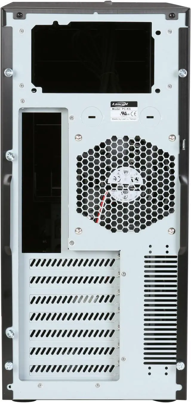 Alt view image 11 of 12 - LIAN LI PC-K6 Black Aluminum / Steel ATX Mid Tower Computer Case