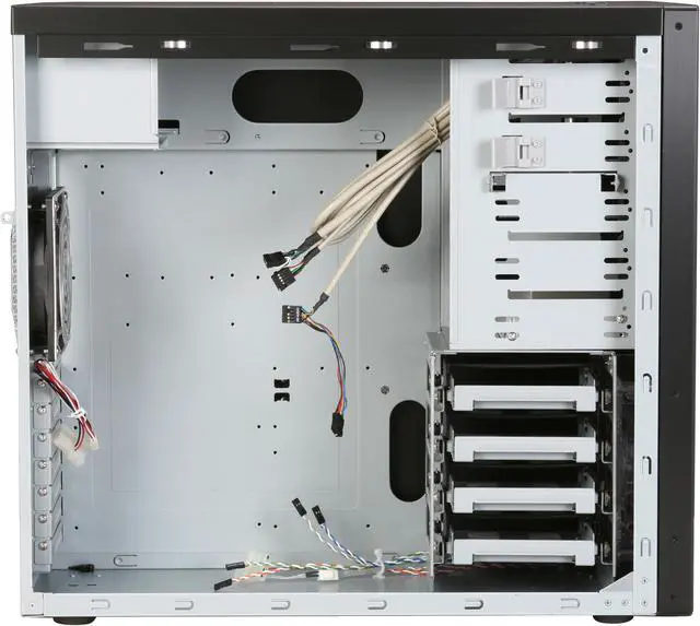 Alt view image 7 of 12 - LIAN LI PC-K6 Black Aluminum / Steel ATX Mid Tower Computer Case