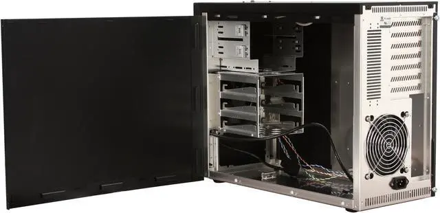 Alt view image 5 of 12 - LIAN LI PC-A05NB Black Aluminum ATX Mini Tower Computer Case