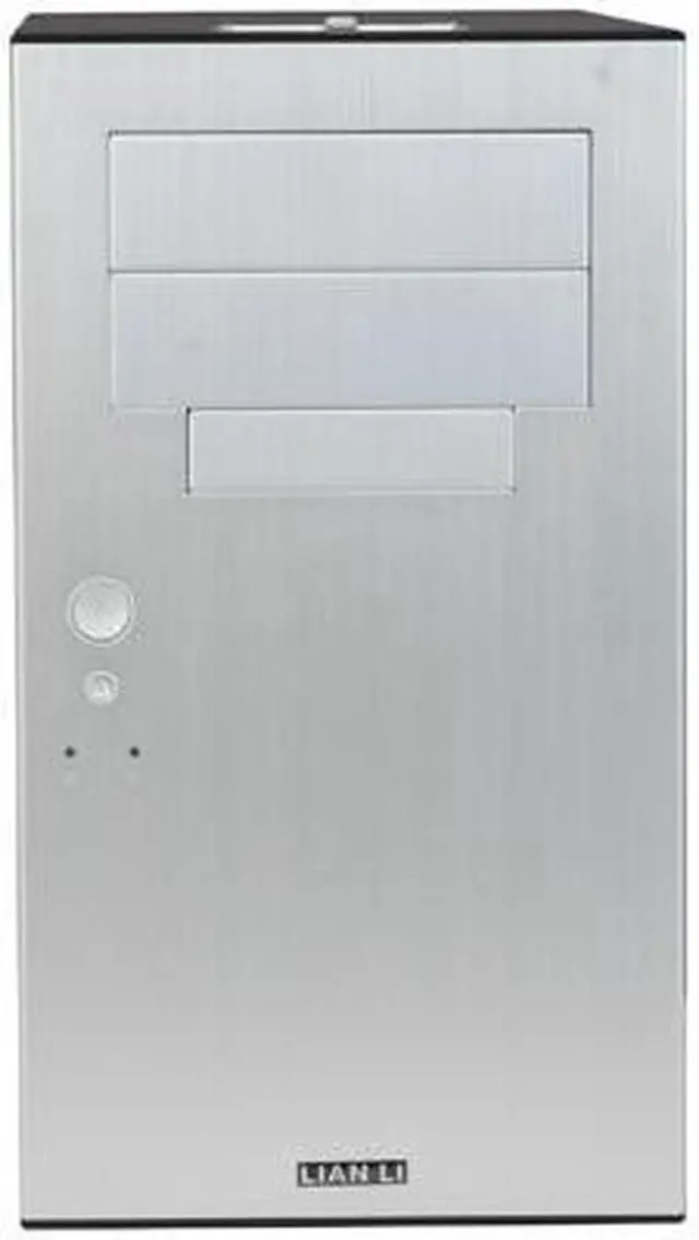 Alt view image 2 of 12 - LIAN LI PC-A05NA Silver Aluminum ATX Mini Tower Computer Case