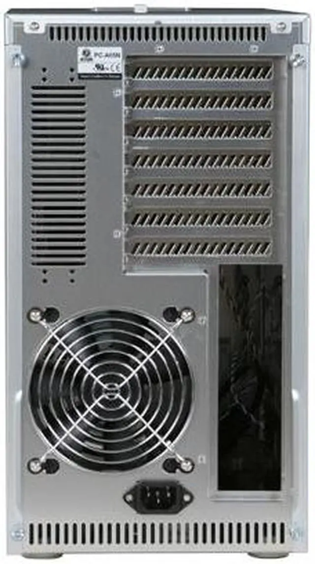 Alt view image 11 of 12 - LIAN LI PC-A05NA Silver Aluminum ATX Mini Tower Computer Case