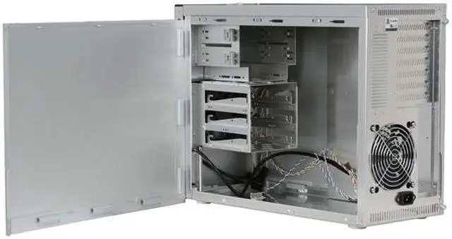 Alt view image 5 of 12 - LIAN LI PC-A05NA Silver Aluminum ATX Mini Tower Computer Case