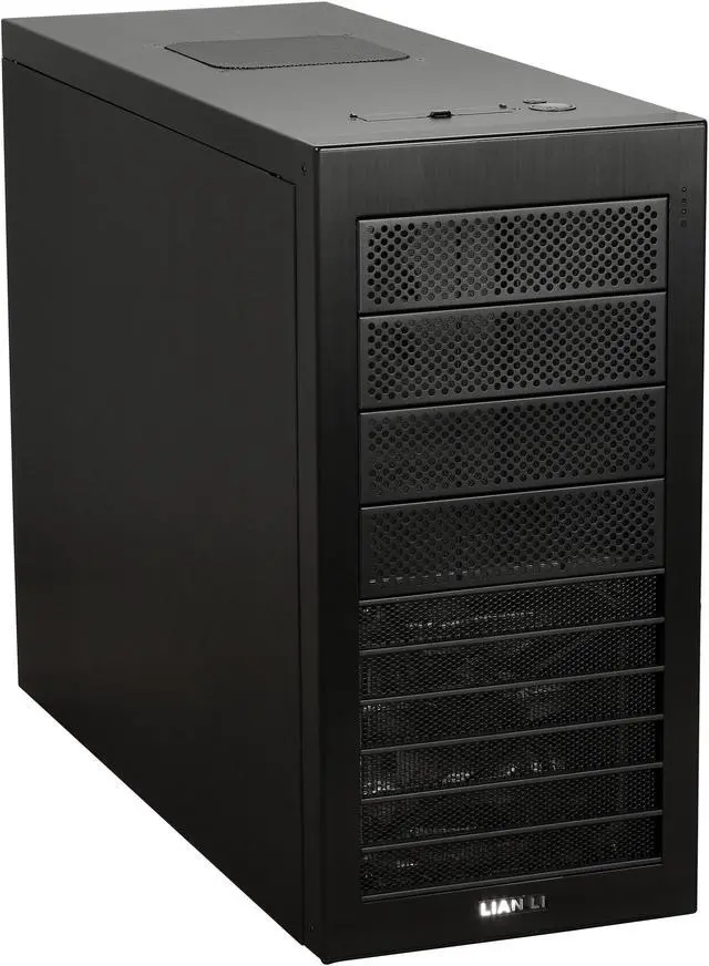 Main image of LIAN LI PC-A06FB Black Aluminum ATX Mid Tower Computer Case