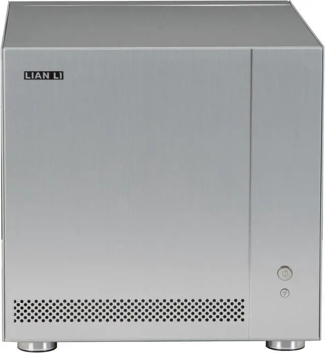 Alt view image 2 of 9 - LIAN LI PC-V351A Silver Aluminum Micro ATX Desktop Computer Case