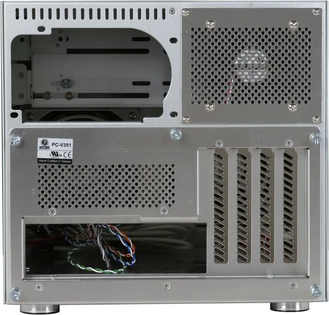 Alt view image 5 of 9 - LIAN LI PC-V351A Silver Aluminum Micro ATX Desktop Computer Case