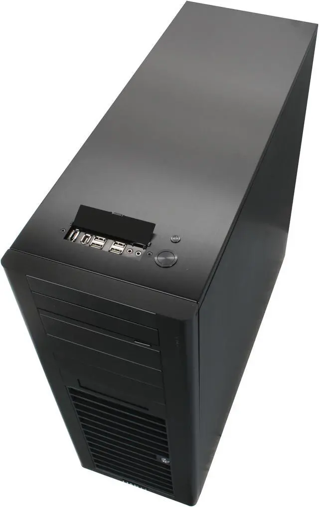 Alt view image 7 of 10 - LIAN LI PC-B71 Black Aluminum ATX Full Tower Computer Case
