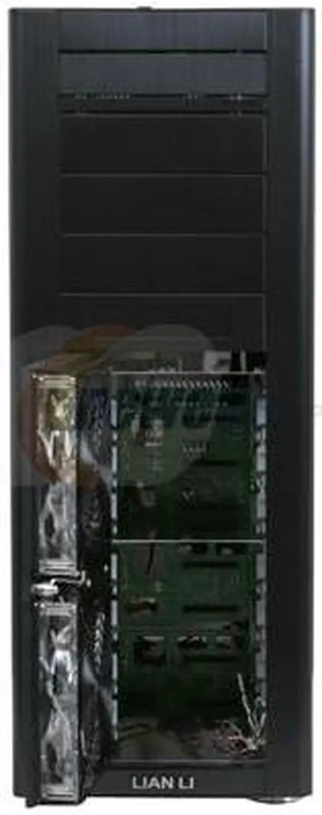 Alt view image 4 of 10 - LIAN LI PC-B71 Black Aluminum ATX Full Tower Computer Case
