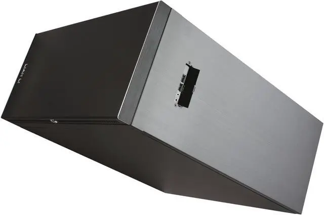 Alt view image 8 of 10 - LIAN LI PC-B10 Black Aluminum ATX Mid Tower Computer Case